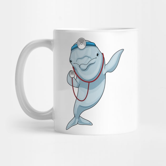 Dolphin Doctor Stethoscope by Markus Schnabel